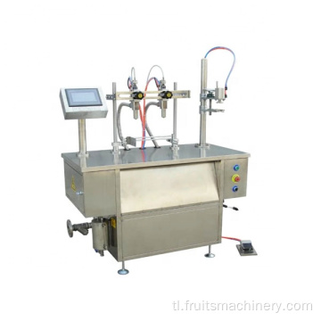 Double head maliit na packaging filling machine